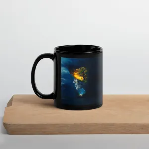 A Golden’s Grace Edition 1: Dual Harmony Black Glossy Mug
