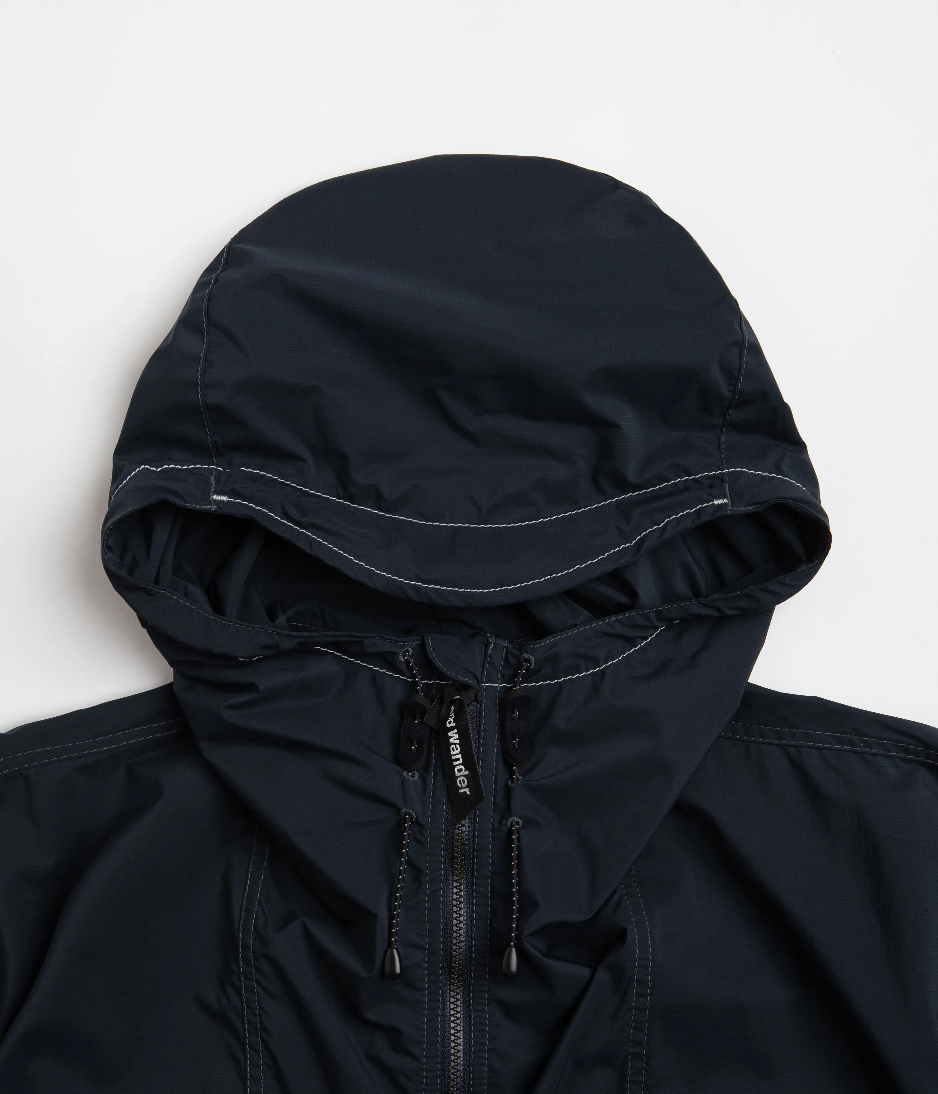 and wander Pertex Wind Jacket - Navy