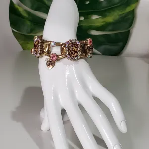 Bedazzled Leopard Bracelet