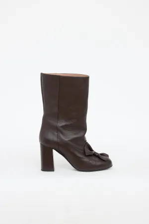 Bow High Heel Boot