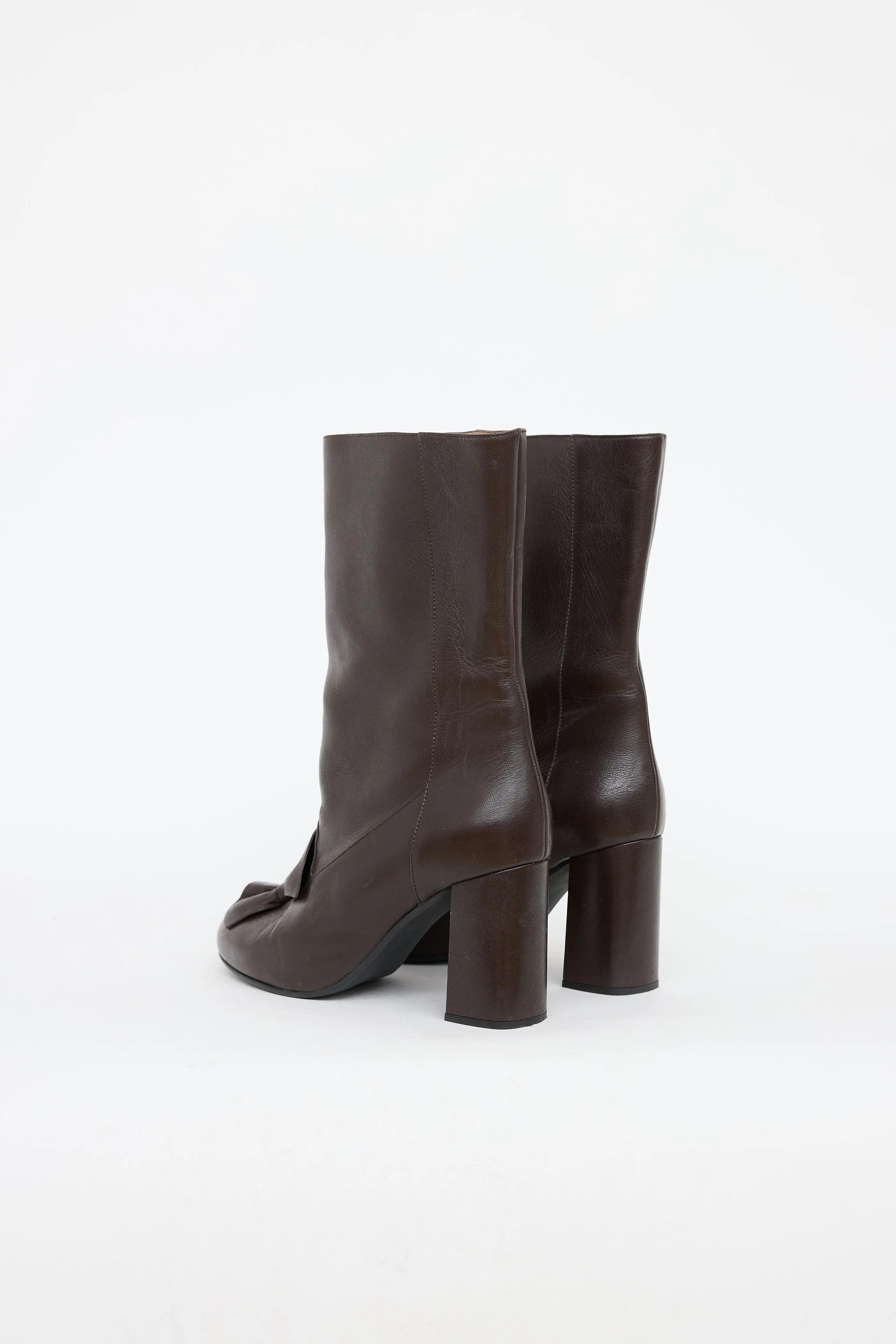 Bow High Heel Boot