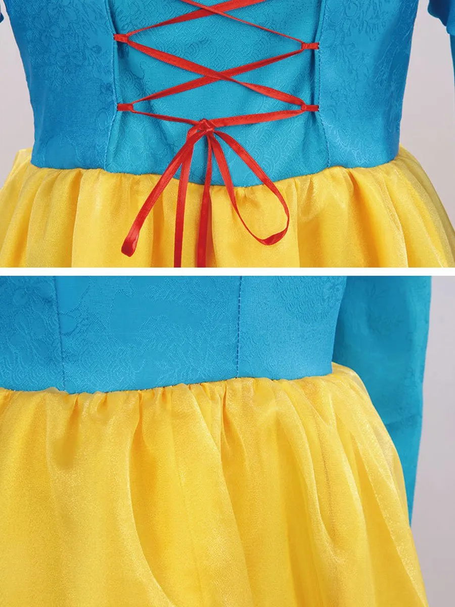 Classic Princess Snow Long Dress