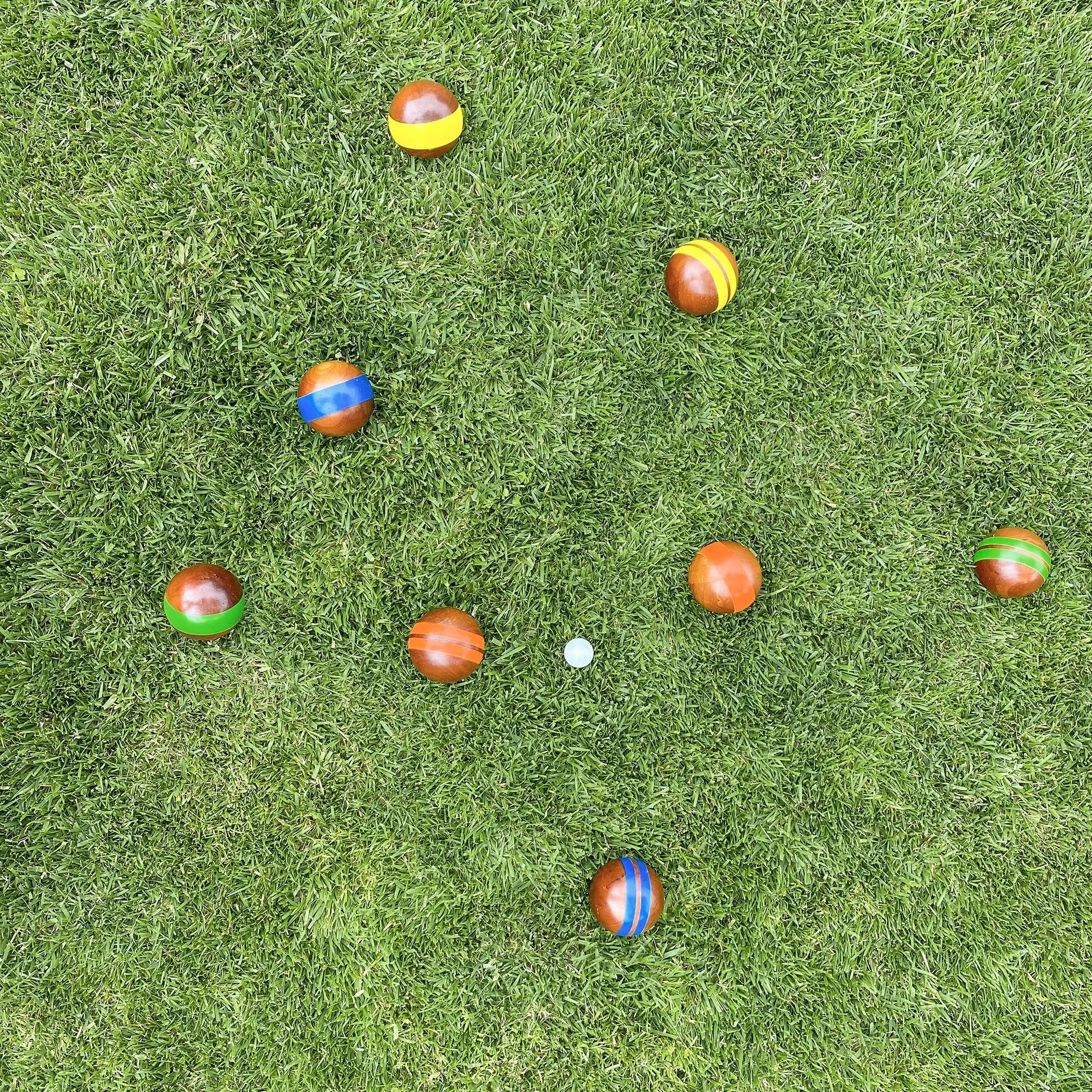 GoSports 100mm Hardwood Bocce Set