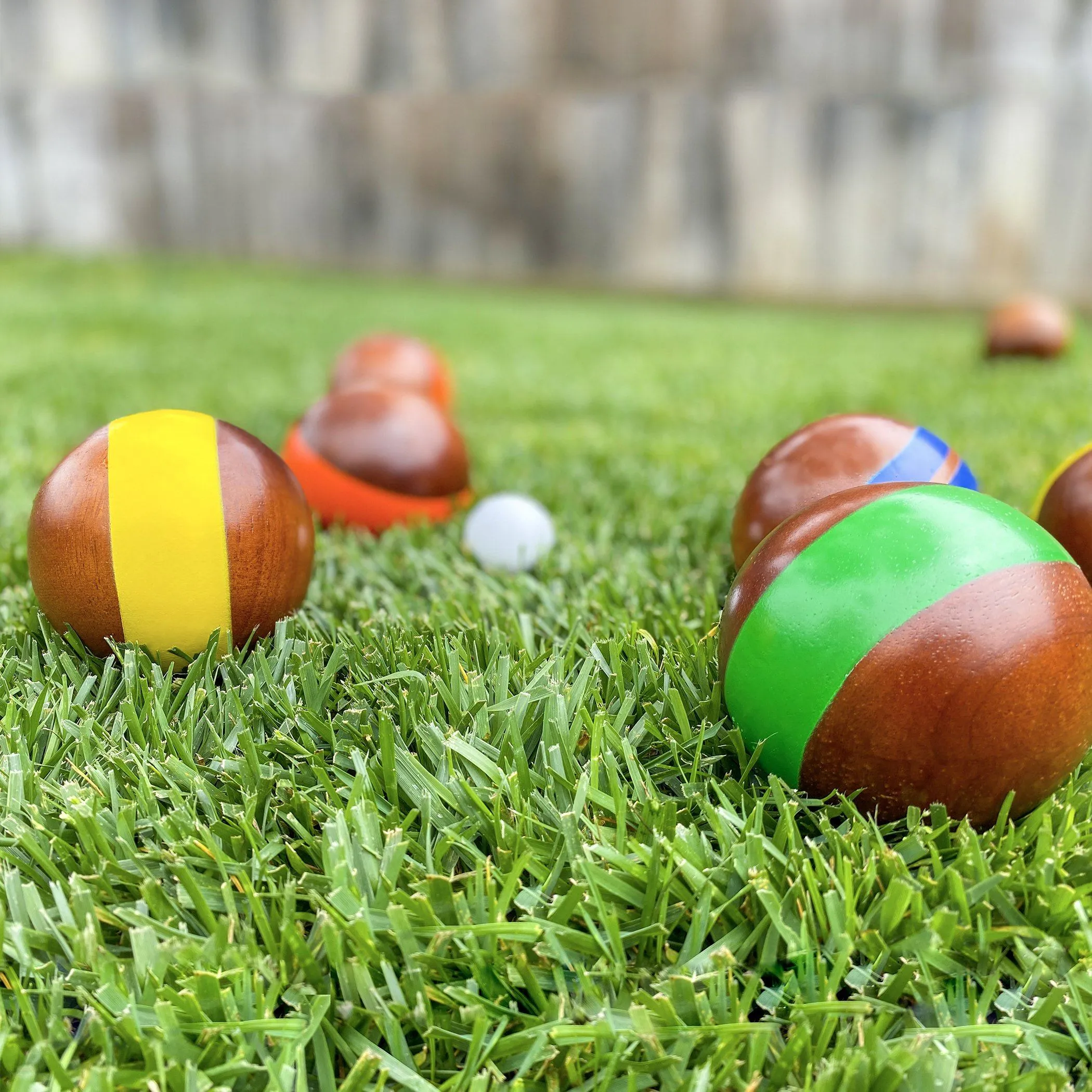 GoSports 100mm Hardwood Bocce Set