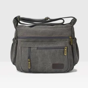 Large Capacity Wear-Resistant Multifunctional Crossbody Bag