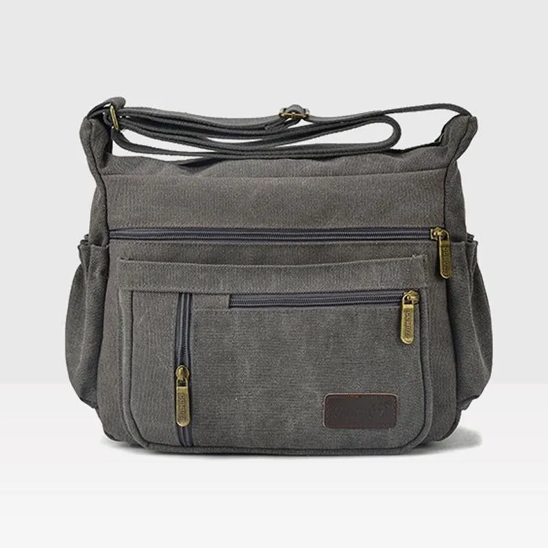 Large Capacity Wear-Resistant Multifunctional Crossbody Bag