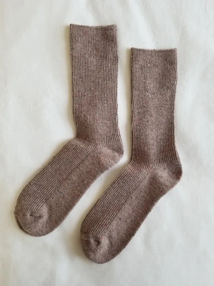 Le Bon Shoppe | Snow Sock | Mauve