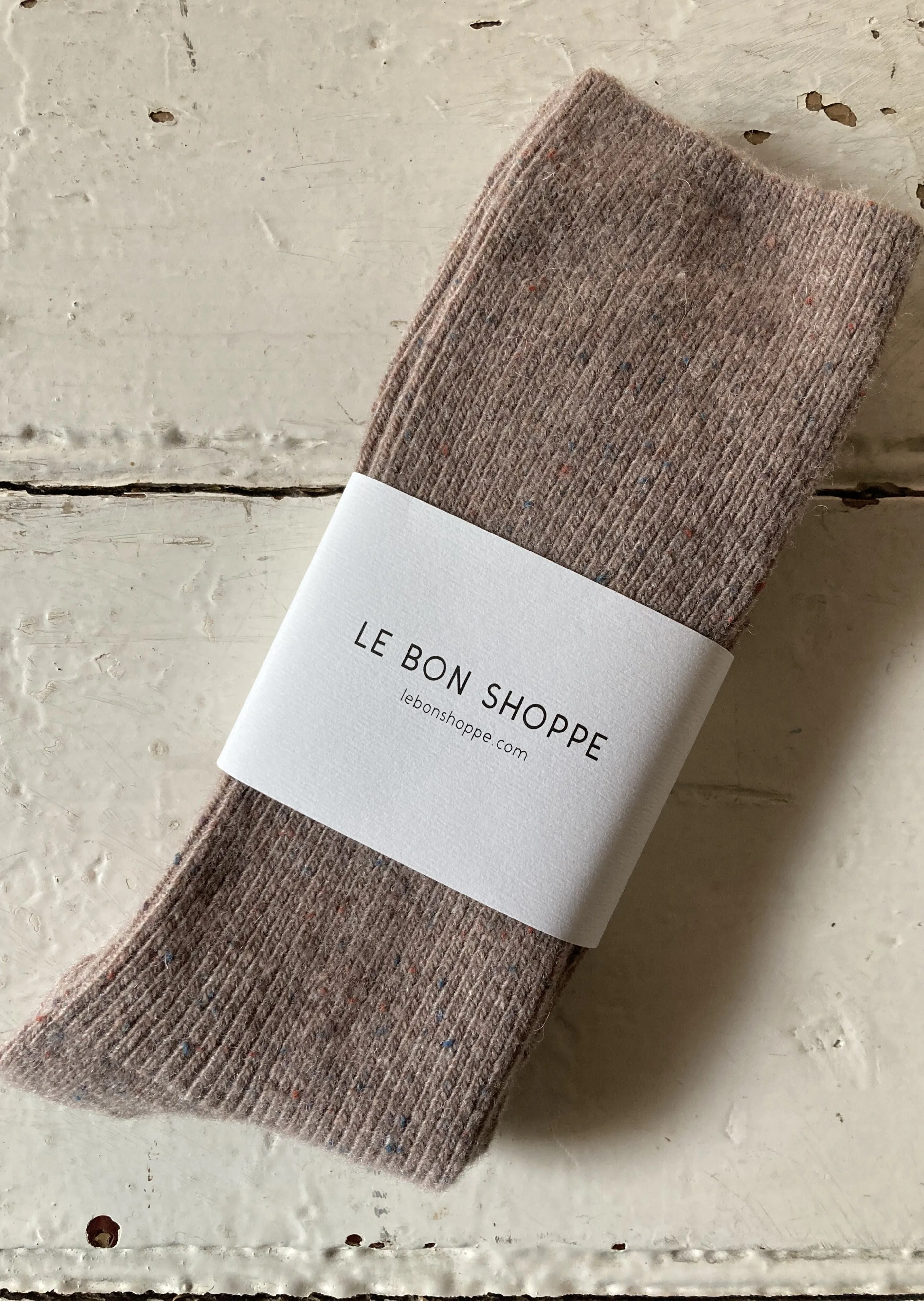 Le Bon Shoppe | Snow Sock | Mauve