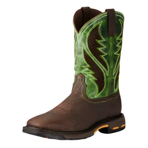 Men's Ariat WorkHog Wide Square Toe VentTEK Composite Toe Work Boot 10020084