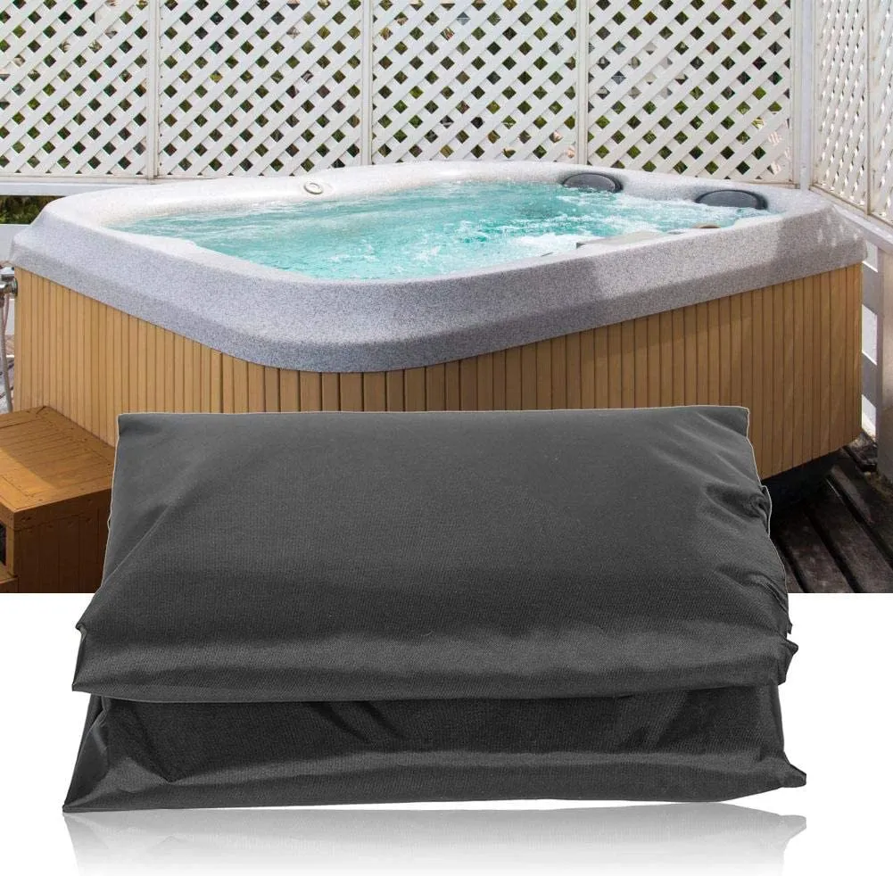 Outdoor Square Hot Tub SPA Cover Protector 218 X 218CM