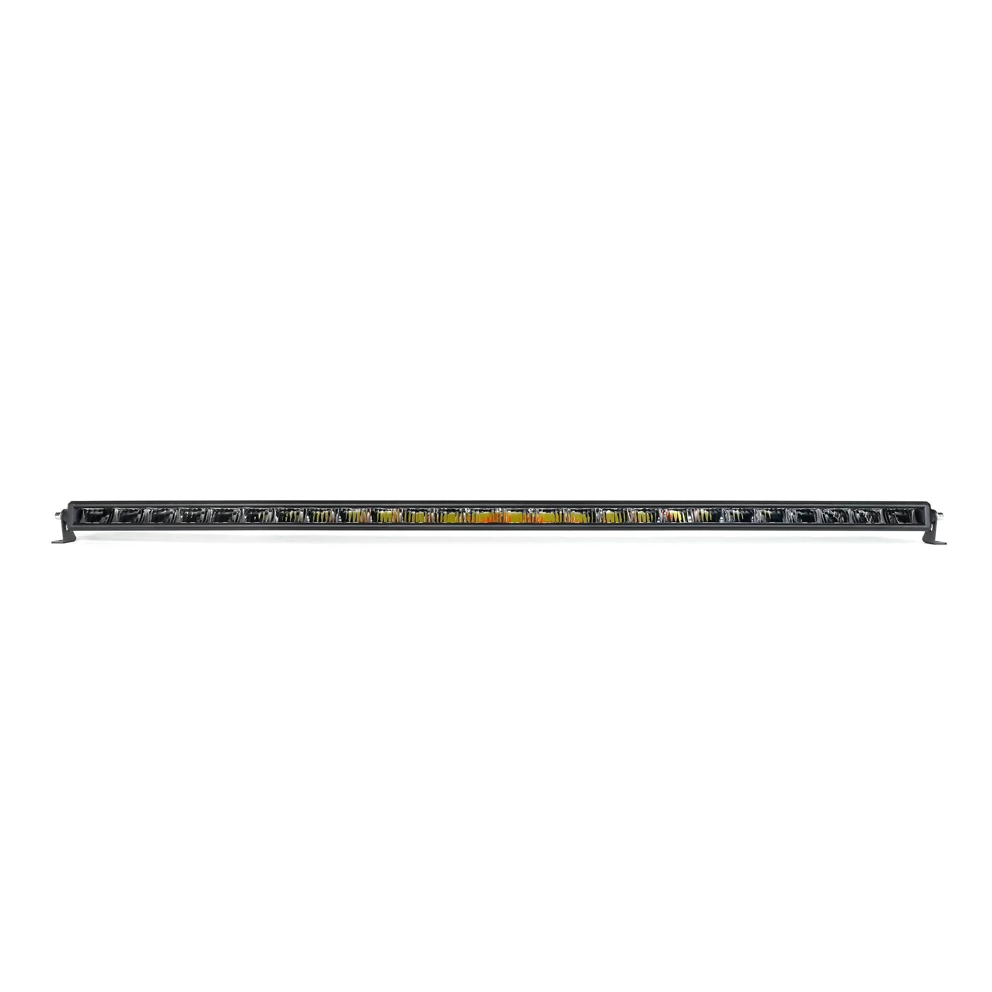 Rock Series | 50 Inch Single Row Dual Beam Off Road LED Light Bar with bracket White Amber