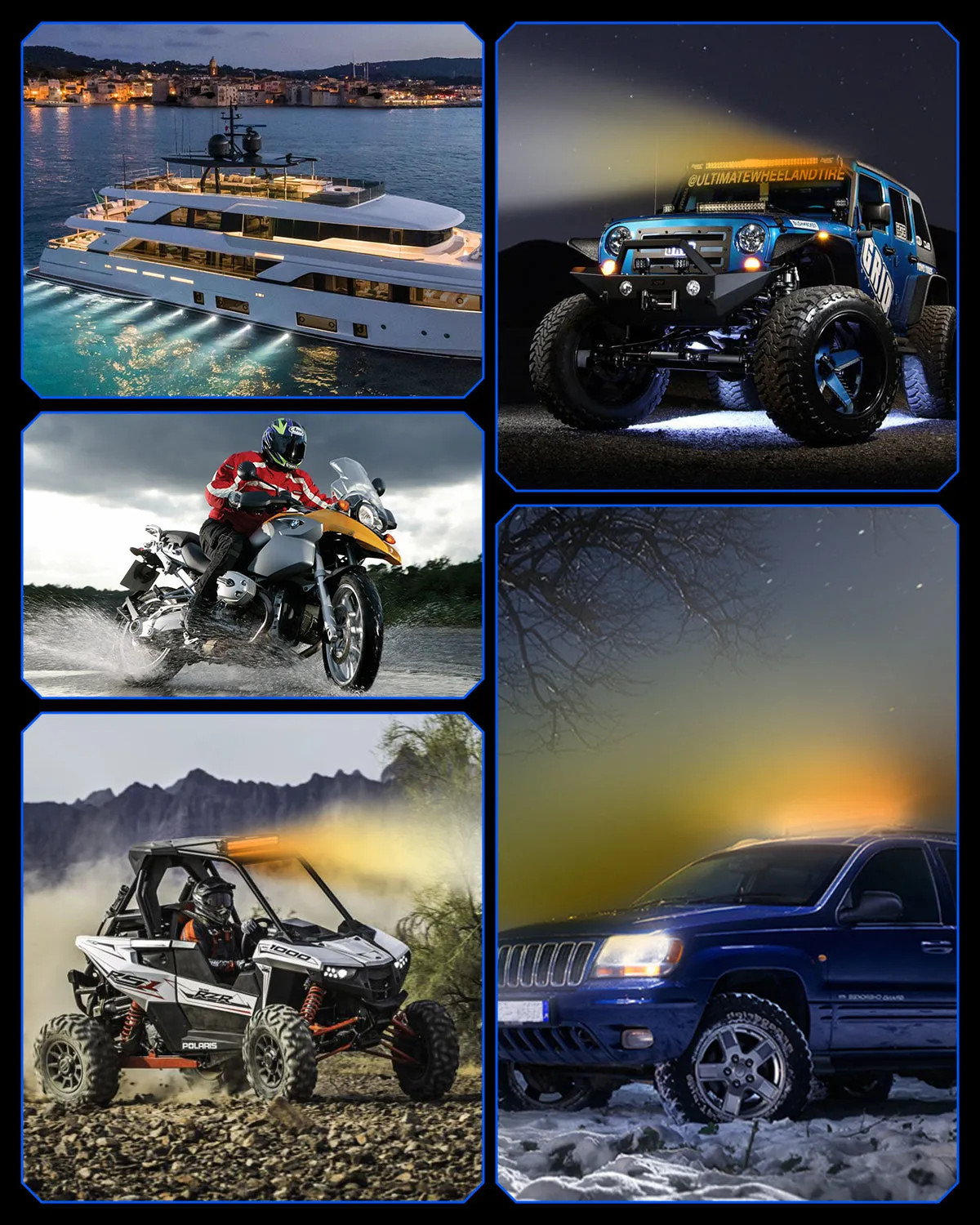 Rock Series | 50 Inch Single Row Dual Beam Off Road LED Light Bar with bracket White Amber