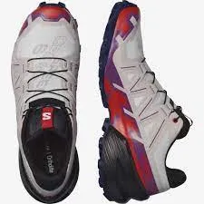 SALOMON WOMENS SPEEDCROSS 6 (WHITE/SPARKLING GRAPE/RED)