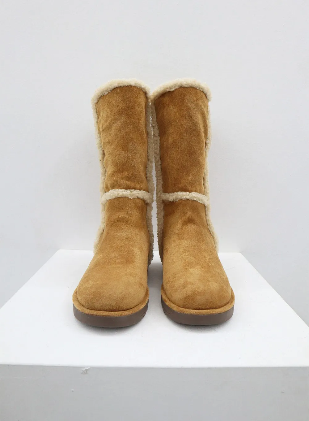 Suede Shearing Boots CN25